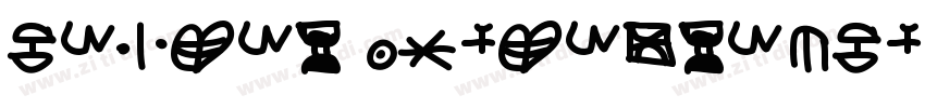 SECRET HAIREXTENSIO字体转换